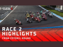 Highlights Race2 - Estoril WSBK 2024 - "El Turco" gewinnt vor Bulega und Bautista