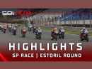 Highlights Superpole-Race - Estoril WSBK 2024 - 0,003 Sekunden-Finish