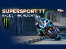 Highlights Supersport-Race 2, TT 2024 M. Dunlop holt Sieg Nr. 28