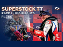 Highlights Superstock TT Race 1, TT 2024, Isle of Man, Davey Todd feiert ersten Sieg