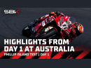 Highlights WSBK-Test Tag1 in Phillip Island