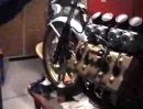 Home-made V8 motorcycle