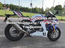 Honda CBR1000RR-R SP (2021) - Topspeed / Beschleunigung / Durchzug - GPS / Dragy Messung Autobahn