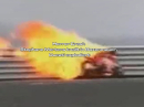 Horror Crash Stephane Mertens knallt in Boxenmauer, Ducati explodiert