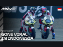 Indonesien, Mandalika Szenen die viral gingen - IndonesianGP 
