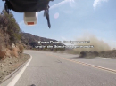 Kawa Crash, "aufgemacht" und in die Böschung gerauscht