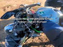 Kawasaki Ninja H2 Wheelie Crash, Tränen und ein Kumpel