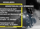 Kesselberg – Motorradsperrung wird erweitert, täglich für sieben Stunden von Motorrad Nachrichten