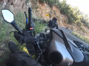 KTM Crash im Doppelpack - Route 666, Fahrer ok