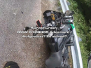 Kurven Crash: BMW R1200GS Adventure - Aufgesetzt? Zu schnell?