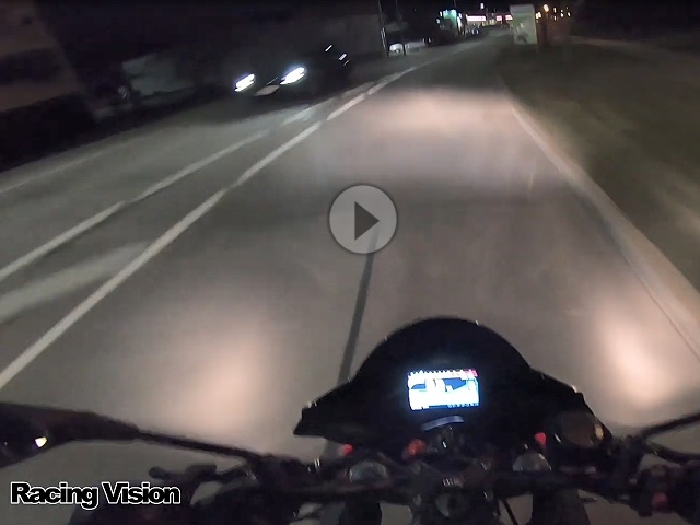 LED vs. Halogen Scheinwerfer im Motorrad - H7 Standard / Racing Vision /  Nighteye