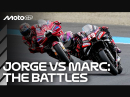 Marc Marquez vs. Jorge Martin die besten Duelle
