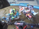 Marquez vs Jared Mees - Start Superprestigio Barcelona Dirt Track 2014