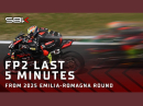 Misano WSBK Freitag - die letzten 5 Minuten vom FP2 - Bääm