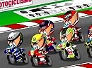 Motorrad Comic MotoGP Estoril - Zusammenfassung Los Minibikers - Geil