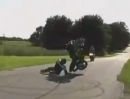 Motorrad Crash: Stoppie Wheelie der kann nix, außer sich richtig hinpacken!