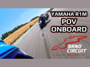 Niccolo Canepa onboard Brünn, Yamaha R1M mit Eugene  Laverty