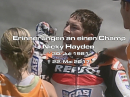 Nicky Hayden MotoGP-Legende - Erinnerungen an einen Champ