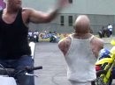 Obercooles Stuntvideo - abgefahren, crazy "Superbikes in the Hood"