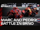P.Acosta vs. M.Marquez, Sprintrace Brünn - CzechGP 2025