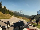 Passo San Pellegrino runter Richtung Osten (Agrodo) mit Ducati Monster