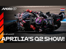 Q2 Assen die letzten 5 Minuten - DutchGP 2026, Aprilia Show