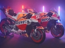 Repsol Honda Team Vorstellung 2023 mit Marc Marquez und Joan Mir