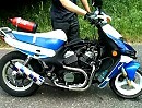 Roller Eigenbau Suzuki vt 500 - sehr innovativ. Vmax? Zu feige dafür...