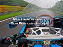 Spa Francorchamps onboard Murtanio mit Kawasaki ZX10R bei Regen