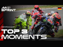Sprint-Race Sachsenring MotoGP 2025 Highlights, böser Abflug Morbidelli