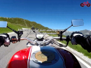Sterzing rauf zum Jaufenpass mit Ducati Monster 