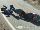 Suzuki Crash: GSX-R Vorderrad eingeklappt, Harley abgeräumt