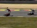 Highsider Ballett "Synchronized crashing" - Highsider Doohan Chili 1990 Nürburgring