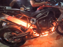 Triumph Tiger bei den Moto Laguna 2023 gemeuchelt