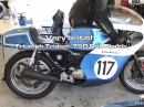 Triumph Trident 750 Rob North - Sound very british 