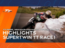 TT2025 Isle of Man - Highlights Supertwin TT Race 1 - M. Dunlop holt 31. TT-Sieg