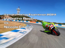 Valentino Rossi vs Niccolo Canepa onboard Yamaha Racing Experience 2024, Jerez