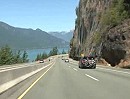 Vancover to Sky Highway to Porteau Cove Provincial Marine Park, British Columbia, Canada.