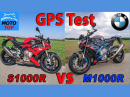 Vergleich: BMW S1000R vs M1000R - Beschleunigung / Durchzug / TopSpeed