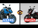 Vergleich Suzuki GSX8S vs. Honda Hornet 750 im Detail von ChainBrothers