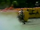 WSBK 1998 Monza (Italien) Troy Corser out of Track in Race 2