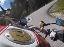 Würzjoch, Dolomiten mit Ducati Monster
