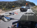 Yamaha Crash: Kurve, Polizeikontrolle, Abflug = Klassiker