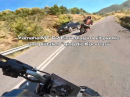 Yamaha MT-07 Crash in die Leitplanke - Hundekurve