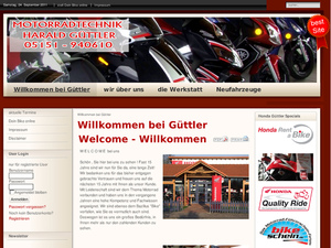 Motorradtechnik Harald Güttler in Hameln - Motorradhändler
