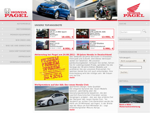 Autohaus Pagel Gmbh Co Kg Hyundai Und Honda Vertragshndler