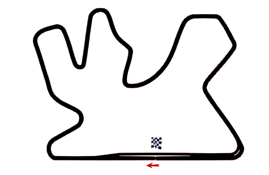 Streckenplan Katar Losail International Circuit