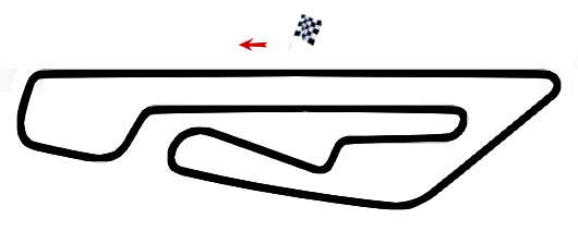 Streckenplan Mettet Circuit Jules Tacheny
