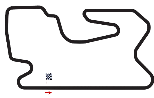 Streckenplan Miller Motorsports Park - Salt Lake City - USA